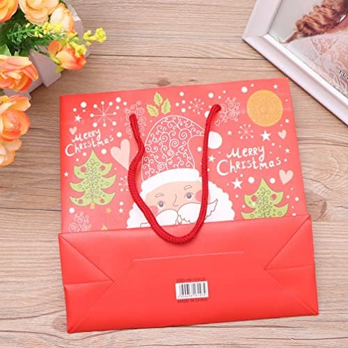 ТОРБИ За Подароци ЗА Бонбони ОД 10 парчиња Торби Со Рачки За Еднократна Употреба Хартиена Торба За Бонбони Рефус Божиќни Торби За Добрите