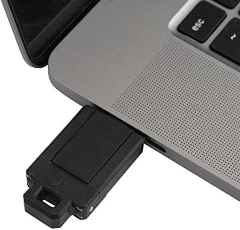 јас-изврши 32GB i-secur - c USB 3.0 Тип-C Водоотпорен, Тешко &засилувач; Повлекува Палецот Флеш Диск Со Податоци Енкрипција Стан