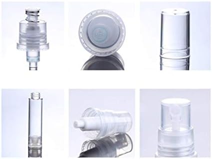 Ерикотирија 12 парчиња празни чисти преносни пластични пластични шишиња без вакуумска пумпа за воздухоплов