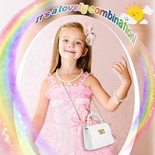 Куно Детска Чанта За Мали Девојчиња Мини Чанта Слатки Чанти Со Вкрстено Тело Принцеза Размавта Детски Чанти Со Тркалезни Цветни