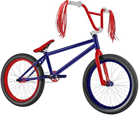 Црвен велосипедски лента за велосипеди со скутер за скутер ТАСЕЛ за гроздобер декорација на велосипед, 1 пар