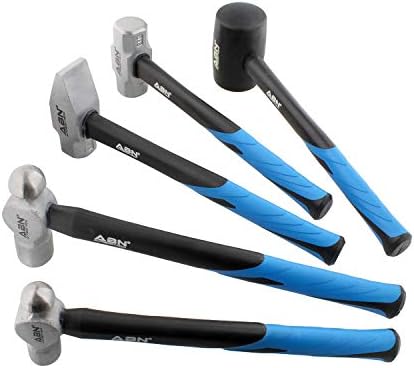 ABN 5 PIECE HAMMER SET - Сет на алатки за фалсификување на алатки, метални алатки за работа и опрема за пин и санки