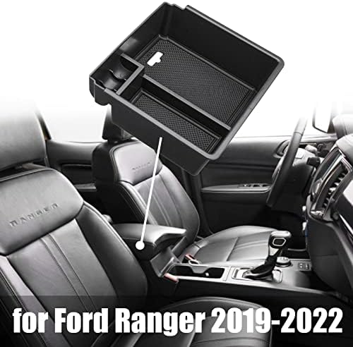 Fitlink за Организатор на конзола Форд Ранџер Центар Организатор, за 2022 2021 2020 2019 додатоци на Форд Ранџер додатоци ABS Ammrest