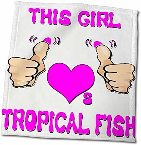 3дроза Оваа Девојка Сака Тропски Риби-Крпи