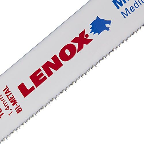 Lenox Tools-20566618R LENOX алатки Метал сечење на метална сечење на пила со технологија на експлозија на моќност, дво-метал, 6-инчен, 18