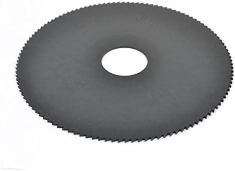 Дрвен држач за обработка на алатка за црна црна HSS, кружна 150мм DIA 32mm Arbo-R дијаметар на дупката од 1,5мм Дебелина 120 заби Нитрид,
