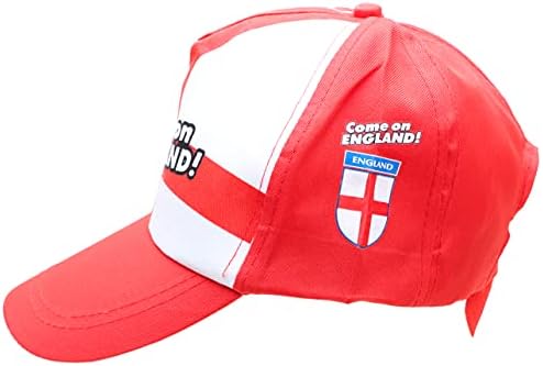Toyland „Ајде на Англија Англија Бејзбол капа - Англија поддржувачи - Евра 2021 Фудбалски сувини
