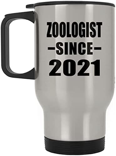 Дизајнирајте Зоолог Од 2021 Година, Сребрена Патна Кригла 14оз Изолирана Гимнастика Од Нерѓосувачки Челик, Подароци За Роденденска Годишнина