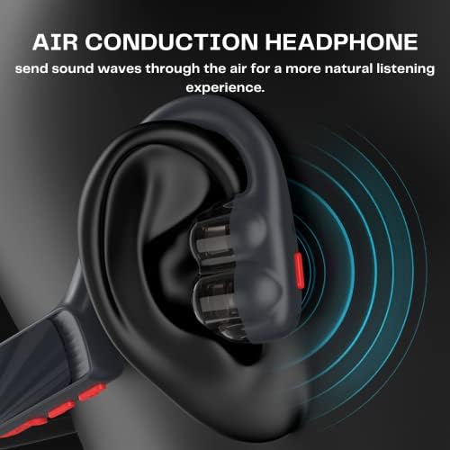 Бингозони Слушалки Со Отворено Уво Bluetooth, Безжични Спортски Слушалки - 4 Звучници Слушалки За Воздушна Спроводливост Безжични