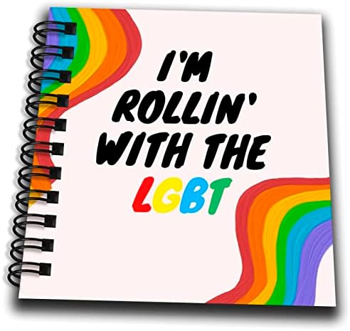 3drose Слика на зборовите што се тркалаат со ЛГБТ - Книги за цртање