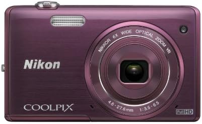 Nikon Coolpix S5200 Wi-Fi CMOS дигитална камера со леќи за зум од 6x