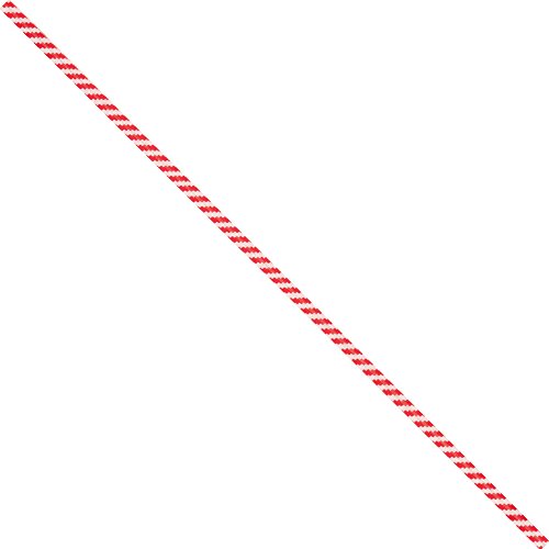 Врски за пресврт на хартија за снабдување со врвни пакувања, 6 x 5/32, црвено/бело