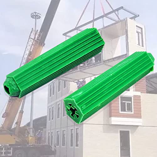 M6 зелена пластична mидарска завртка пластична сува wallидна прицврстувачка прицврстувачка завртка за wallидни приклучоци