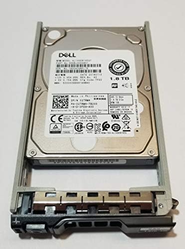 Toshiba 1.8TB HDD 10K RPM 2.5 12 GB/S SAS Hard Disk Drive Model: AL14SEB18EQY DP/N: 2TRM4