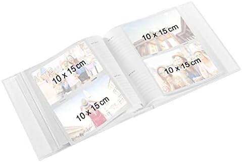 Албум за книги на ликовна уметност Хама 10 x 15 см | Максимален капацитет на фотографии 160 | 80 страници | Сива, 22 x 22 x 4 см