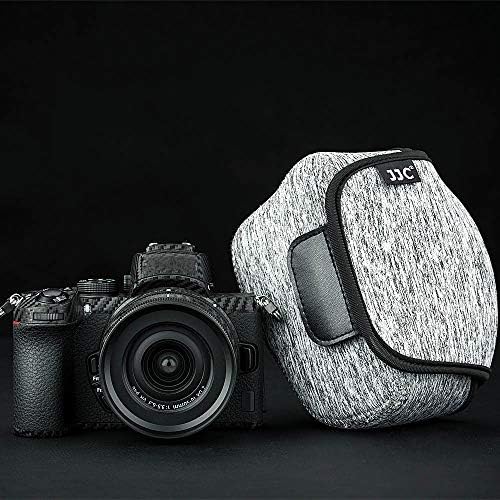 JJC Neoprene Компактен Случај Патување Торбичка За Canon EOS R50 СО RF-S 18-45mm &засилувач; RF 50mm F1. 8 STM/Никон Z fc СО DX 16-50mm Објектив/Z50