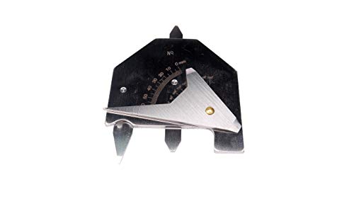 Мерач на заварување постави не'рѓосувачки заварувачки мерач за мерач на мерач на мерач улнар 1-15мм не'рѓосувачки челик