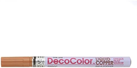 Uchida 200-C-C-CPR Marvy Deco Color Color Point Marker, бакар