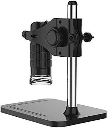 CZDYUF Професионален рачен USB дигитален микроскоп 500X 2MP Електронски ендоскоп прилагодлив 8 LED лупа на LED лупа со штанд