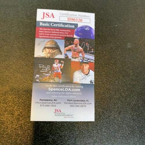 Smон Смолц потпиша Атланта Бравес славен бејзбол лилјак JSA COA - Автограмирани лилјаци во МЛБ