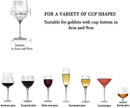 Решетка за чаши за вино - Под стаклена решетка за вино - метално висино вино шампањ стаклени чаши