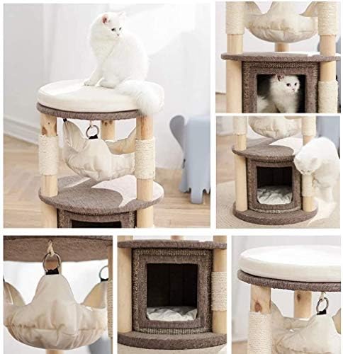 Мулти-катна мачка дрво кадифен стан, голема мачка мачка кула за затворени мачки, мачки мебел мачка кондо мачка куќа мачка дрво