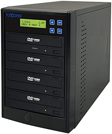 Plexcopier 24x 1 до 3 ЦД ДВД М-Диск поддржана од кула за копирање на дупликатор со бесплатна заштита од копирање