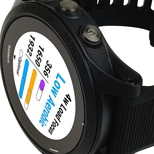 Заштитник на екранот на смарт часовник Skinomi компатибилен со Garmin Forerunner 945 Clear Techskin TPU Anti-Bubbul HD HD филм