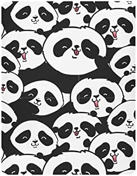 Бебе симпатична панда цртана креветче за девојчиња за момчиња, деца со душеци за деца, душек за креветчиња, вклопена во Шет 20201396