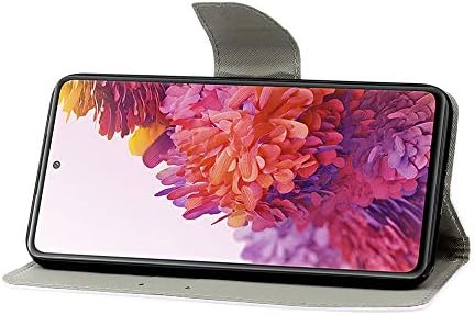 Asdsinforu Samsung Galaxy S20 FE 5G Случај Стилски Напредни Паричник Случај Кредитни Картички Слот Со Штанд За Стп Кожа Шокпроф Флип