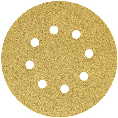 Dura -Gold 5 Дискови за пескарење - 80 решетки, кука и јамка DA Подлога за поддршка и подлога за интерфејс за мека густина