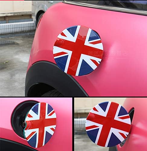 Сина/црвена унија Jackек Велика Британија на налепница ABS налепница за насловната капа за Mini Cooper One S JCW R56 Hatchback