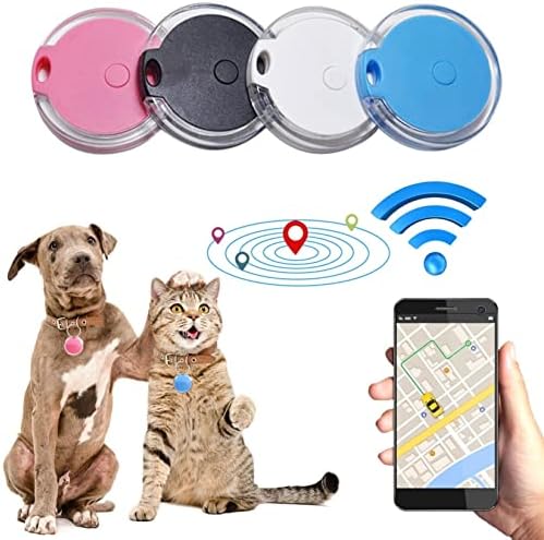 Мини Уред За Следење Кучиња Локатор Круг Пренослив Bluetooth Интелигентен Анти-Изгубени Уред За Багаж Миленичиња Bluetooth Аларми