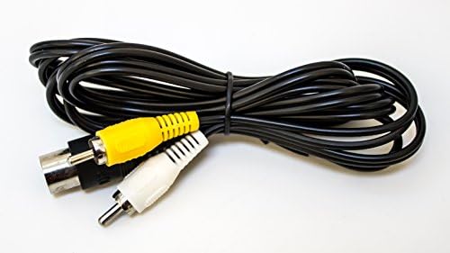 Стариот Skool Sega Genesis 1 Стандарден AV кабел RCA Connection Conder - 6 стапки
