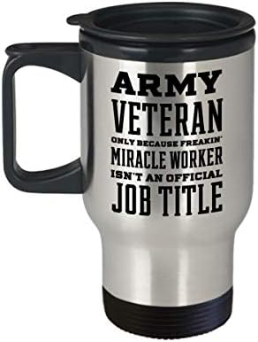 Патна Кригла за Пензионирана Армија Морнарица Виетнам Ветеран-Армиски Ветеран-Уникатни Смешни Подароци