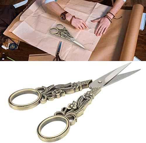 Ножици За шиење, Бронзени Fabономски Дизајн Ткаенини Ножици Ретро Стил Инцизивни Рабови ЗА Игла ЗА Сам Занаети