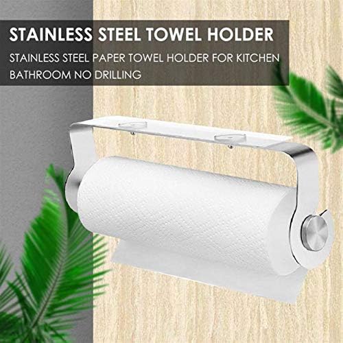 Депила хартиени диспензери за тоалети држач за тоалетна хартија под кабинетот, држач за хартија од не'рѓосувачки челик за кујна бања