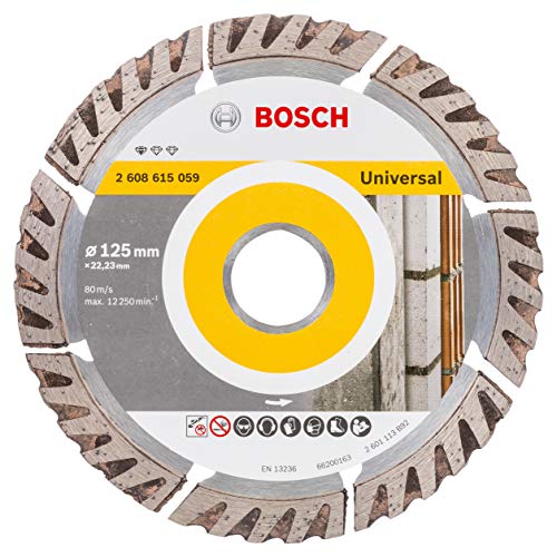 Bosch 2 608 615 059 Стандарден диск за сечење на дијаманти за универзален DIA-TS 125 X 22.23