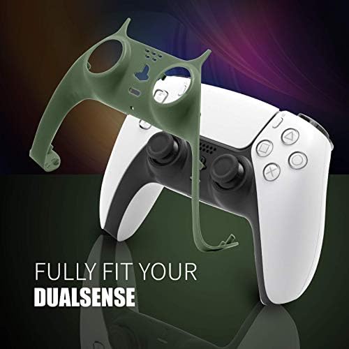 PS5 Контролер Додатоци Зелена, PS5 Контролер Кожата Зелена И PS5 Контролер Плоча Зелена