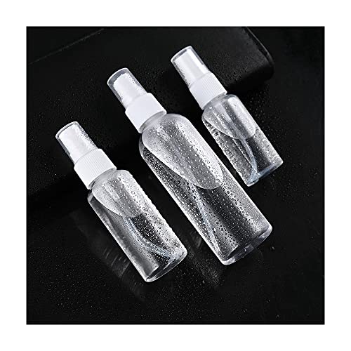 1 парчиња шишиња за полнење на про transparentирно пластично парфем атомизатор мини празен шише со спреј, 20 мл