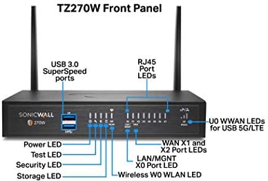 Sonicwall TZ270 безжична AC безбедна надградба плус 3yr Напредно издание