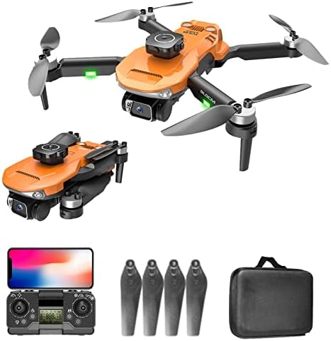 CQCYD MINI DRONE DUAL-CAMERA Преклопување UAV 4K HD воздушна фотографија Дрон, дрон со WiFi менувач, мотор без четки, контрола на