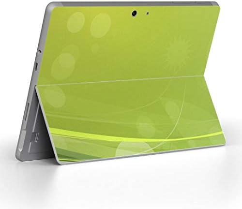 Декларална покривка на igsticker за Microsoft Surface Go/Go 2 Ultra Thin Protective Tode Skins Skins 001836 Едноставна шема зелена