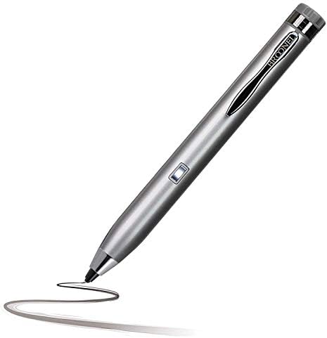 Broonel Silver Mini Fine Point Digital Active Stylus Pen компатибилен со Thomson NEO15C -4BK500 - Лаптоп 15, 6 “