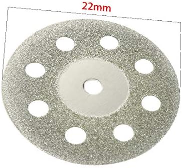 X-gree 22 mm дијамантски стакло со дијамантски пила отсечени дискови тркала 5 парчиња (диско дијамантато конско диско дијамантато