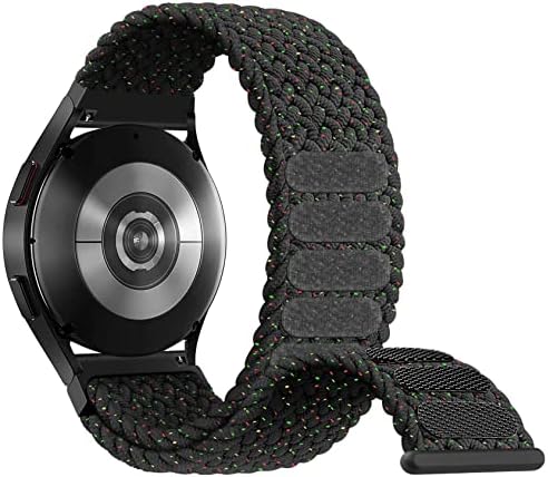 Најлон бенд за Samsung Galaxy Watch 5 40mm 44mm/5 Pro 45mm, плетенка соло јамка еластична лента за Galaxy Watch 4 40mm 44mm/4