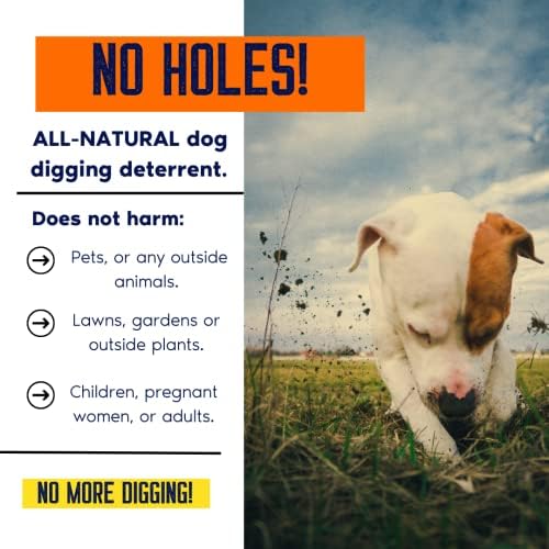 Зона Престанете да копате кучиња без дупки! Копање на кучиња галон активирач плус пакет за концентрат. Концентрат за копање против