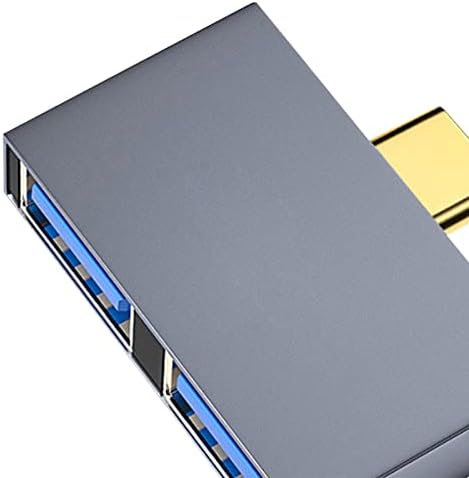 Magideal 2 во 1 USB C машки до USB 3.0 Femaleенски адаптер Компактен пренесување на податоци со голема брзина за пренесување на пренасочување