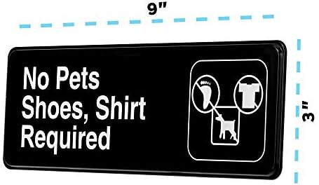 Алпска индустрија нема миленичиња, чевли и потребен знак за кошула - лесен плакард на црна боја на отворено w/лепило за грб - знаци