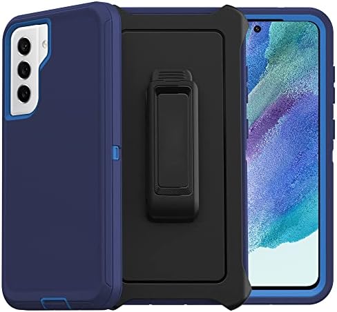 Beastek Shockproof Galaxy S21 Plus Case, Pushyproof Воена оценка Тешка заштитна обвивка со дефанзивен футрола за клип со ремени со 360 °